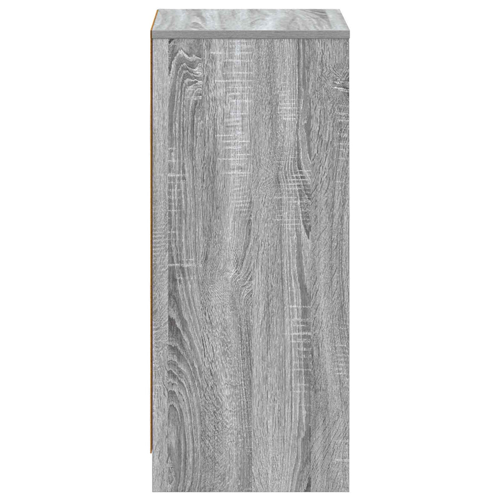 Badezimmerschrank Grau Sonoma 35 x 36,5 x 85 cm Holzwerkstoff