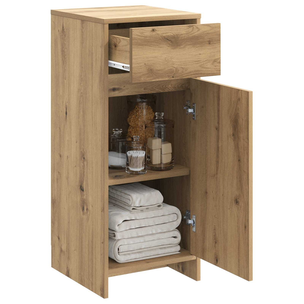 Badezimmerschrank Artisan-Eiche 35 x 36,5 x 85 cm Holzwerkstoff
