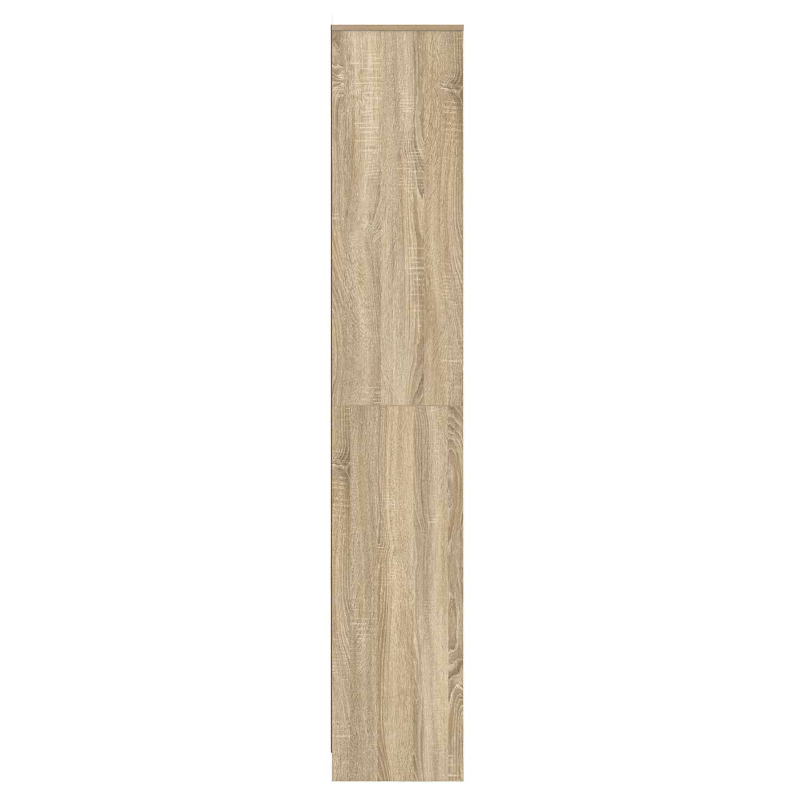 Badezimmerschrank Sonoma-Eiche 30 x 33 x 190 cm Holzwerkstoff