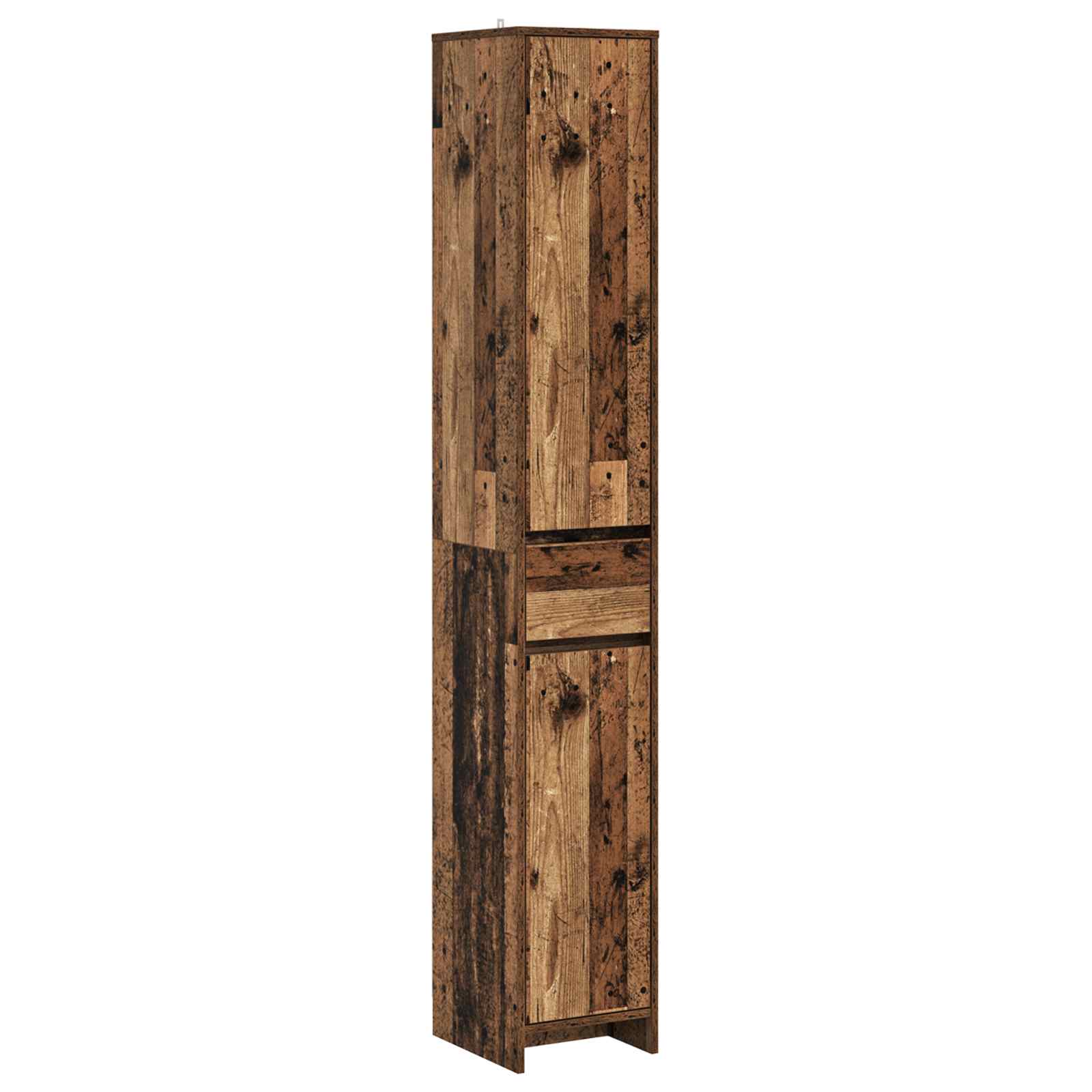 Badezimmerschrank Altholz 30 x 33 x 190 cm Holzwerkstoff