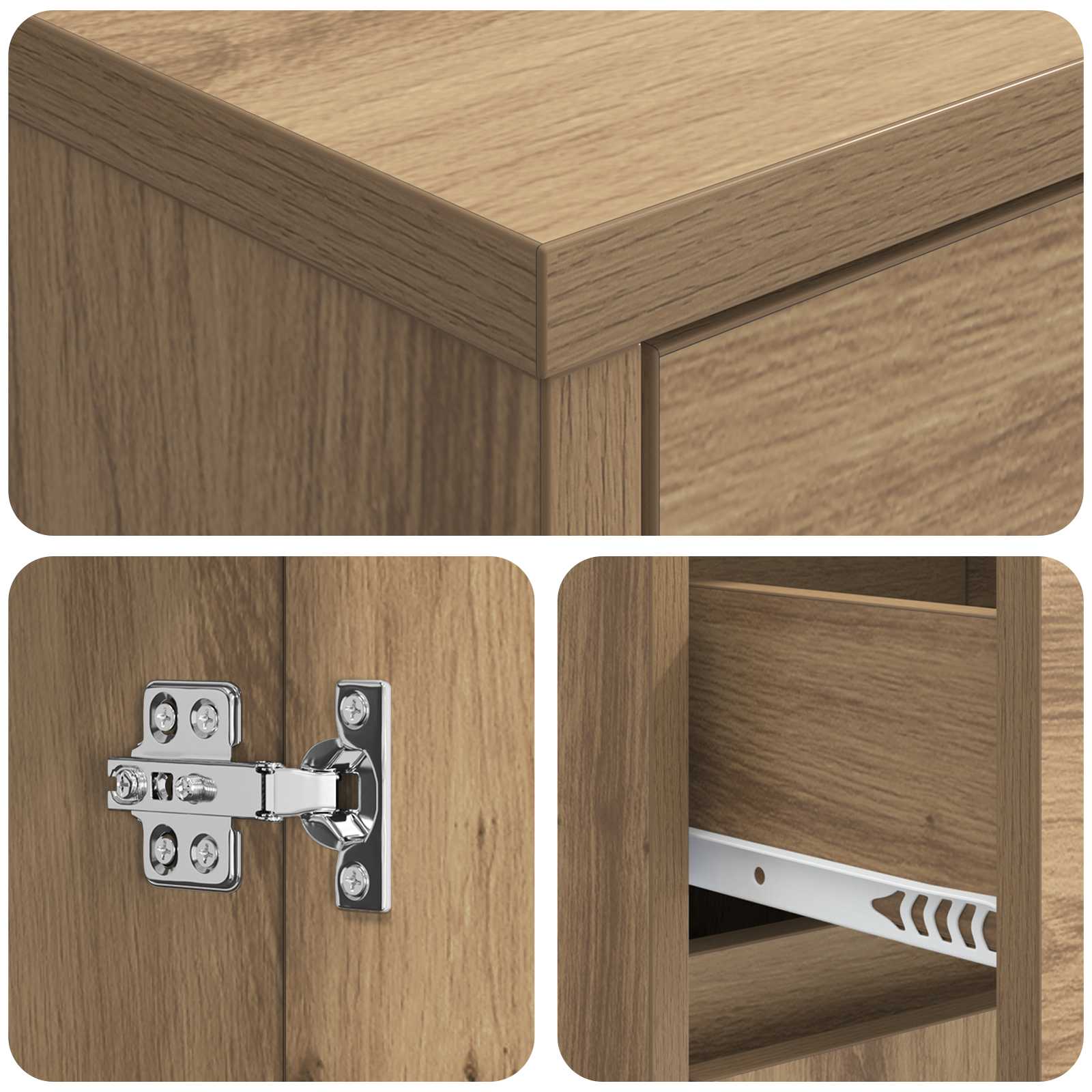 Badezimmerschrank Artisan-Eiche 30 x 33 x 190 cm Holzwerkstoff