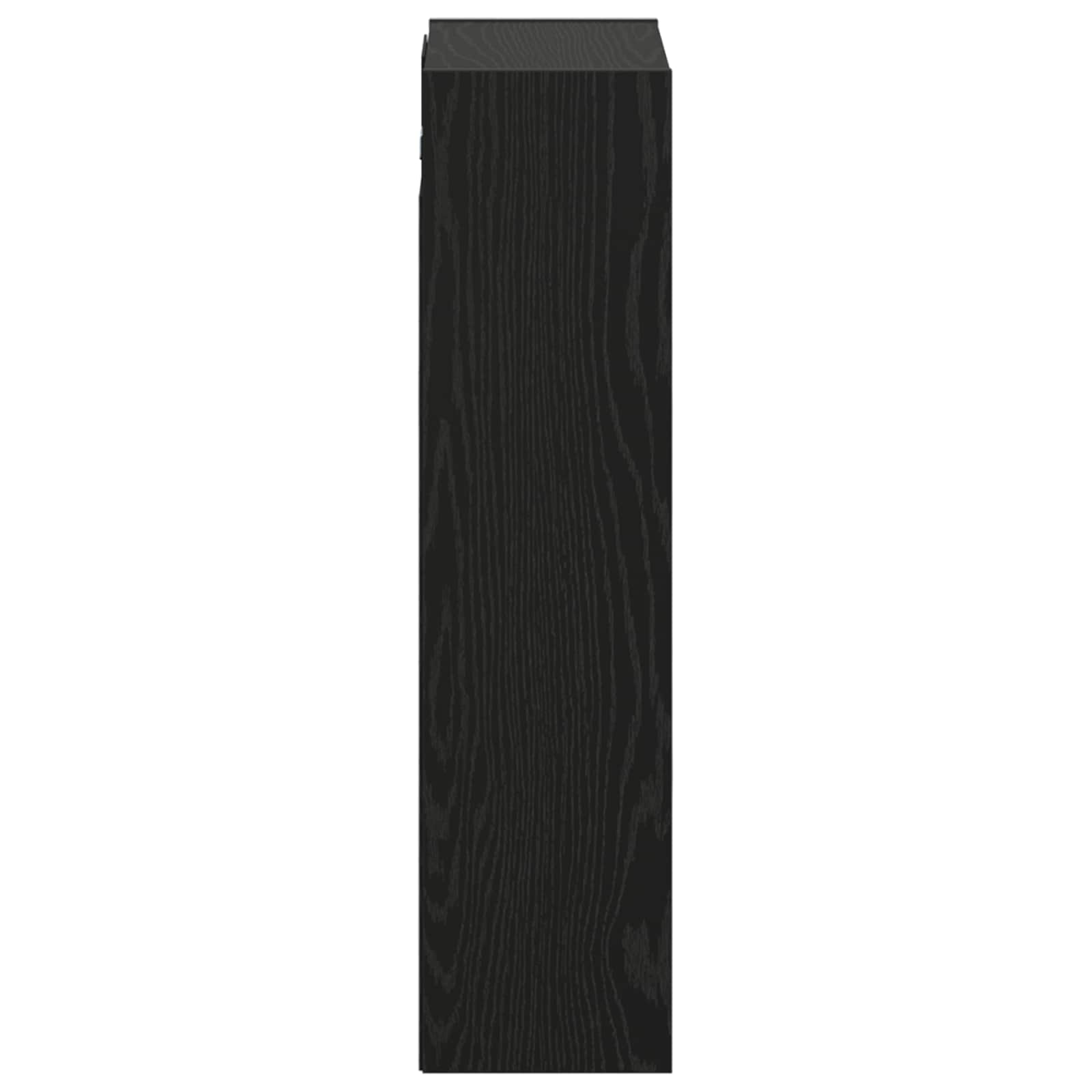 Wandmontierte Waschbecken-Vanität Schwarze Eiche