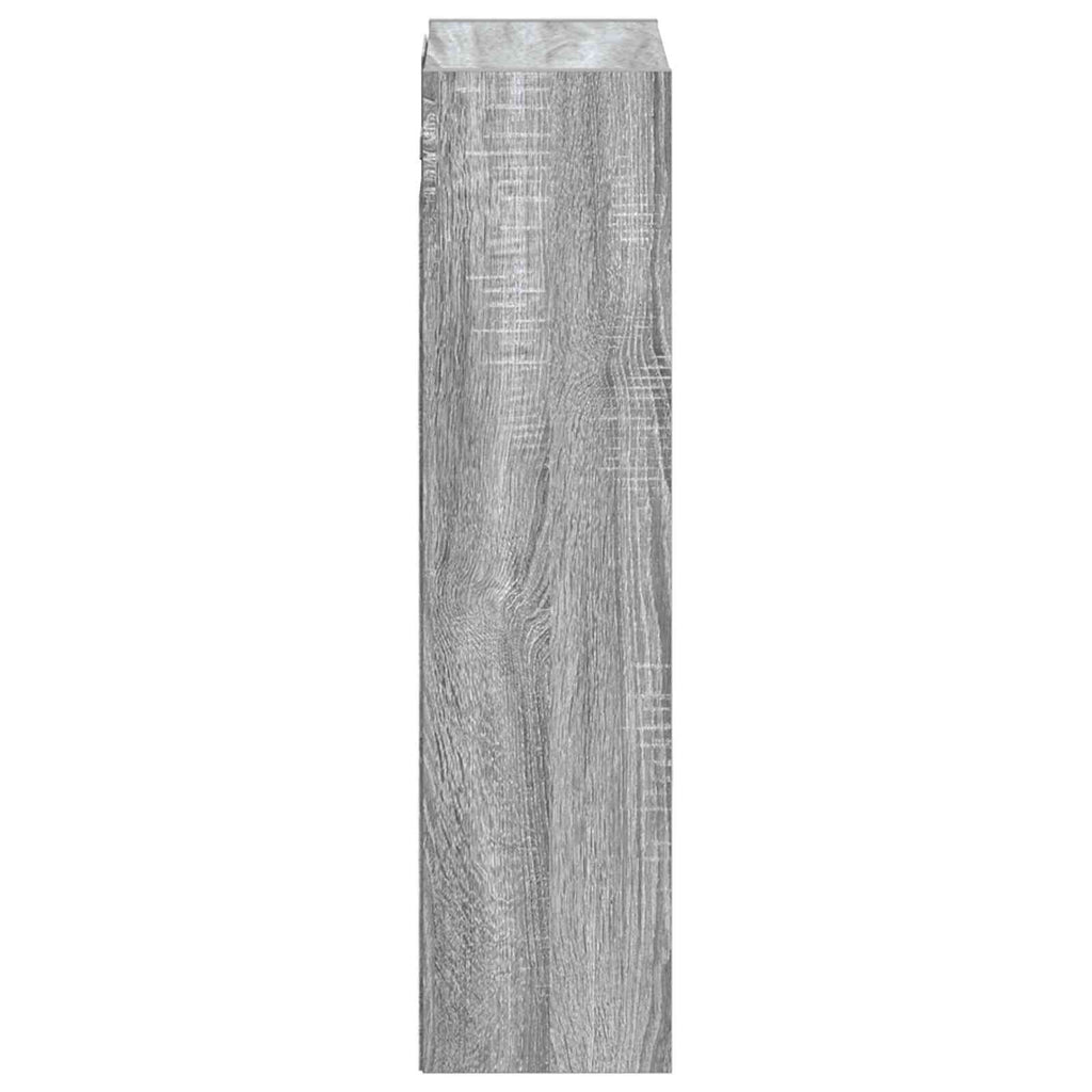 Wandmontierte Waschbecken-Vanität Grau Sonoma 35 x 20 x 81 cm