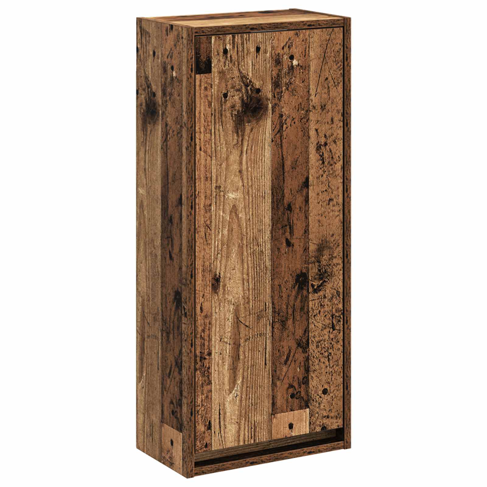 Wandmontierte Waschbecken-Vanität Altholz 35 x 20 x 81 cm
