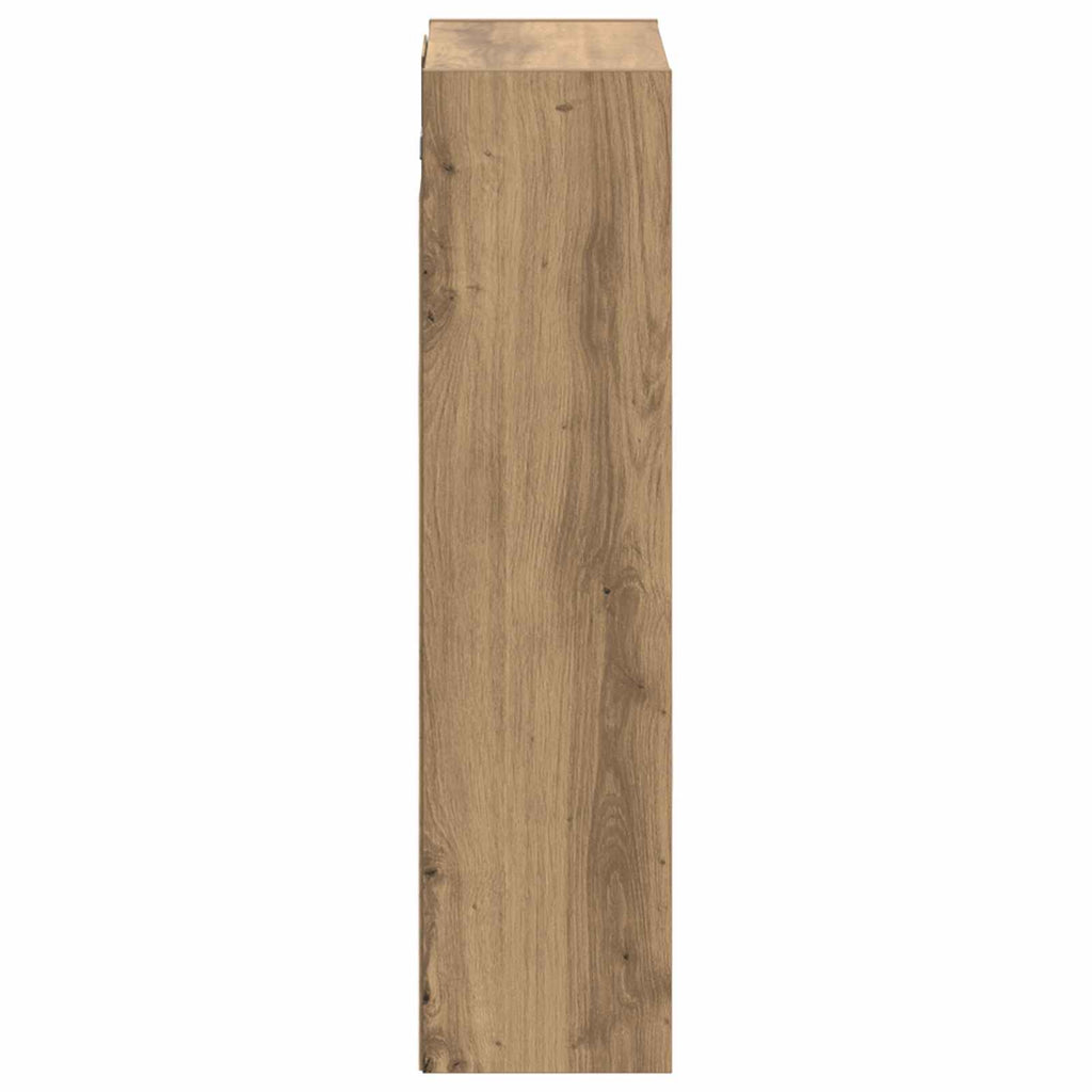 Wandmontierte Waschbecken-Vanität Artisan-Eiche 35 x 20 x 81 cm