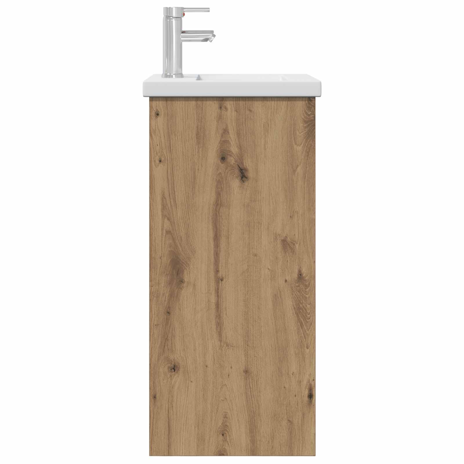 Badezimmerschrank mit Waschbecken Artisan-Eiche