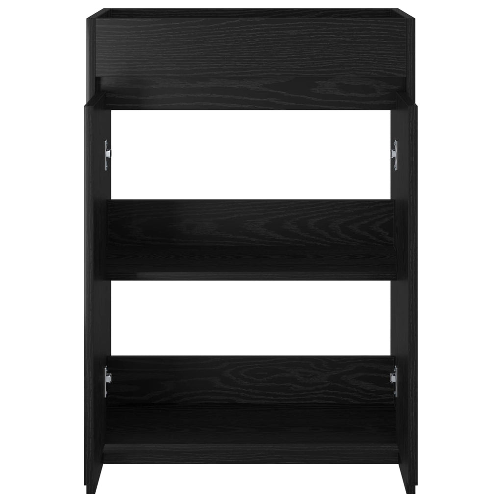 Badunterschrank Schwarze Eiche 56 x 37,5 x 81 cm Holzwerkstoff