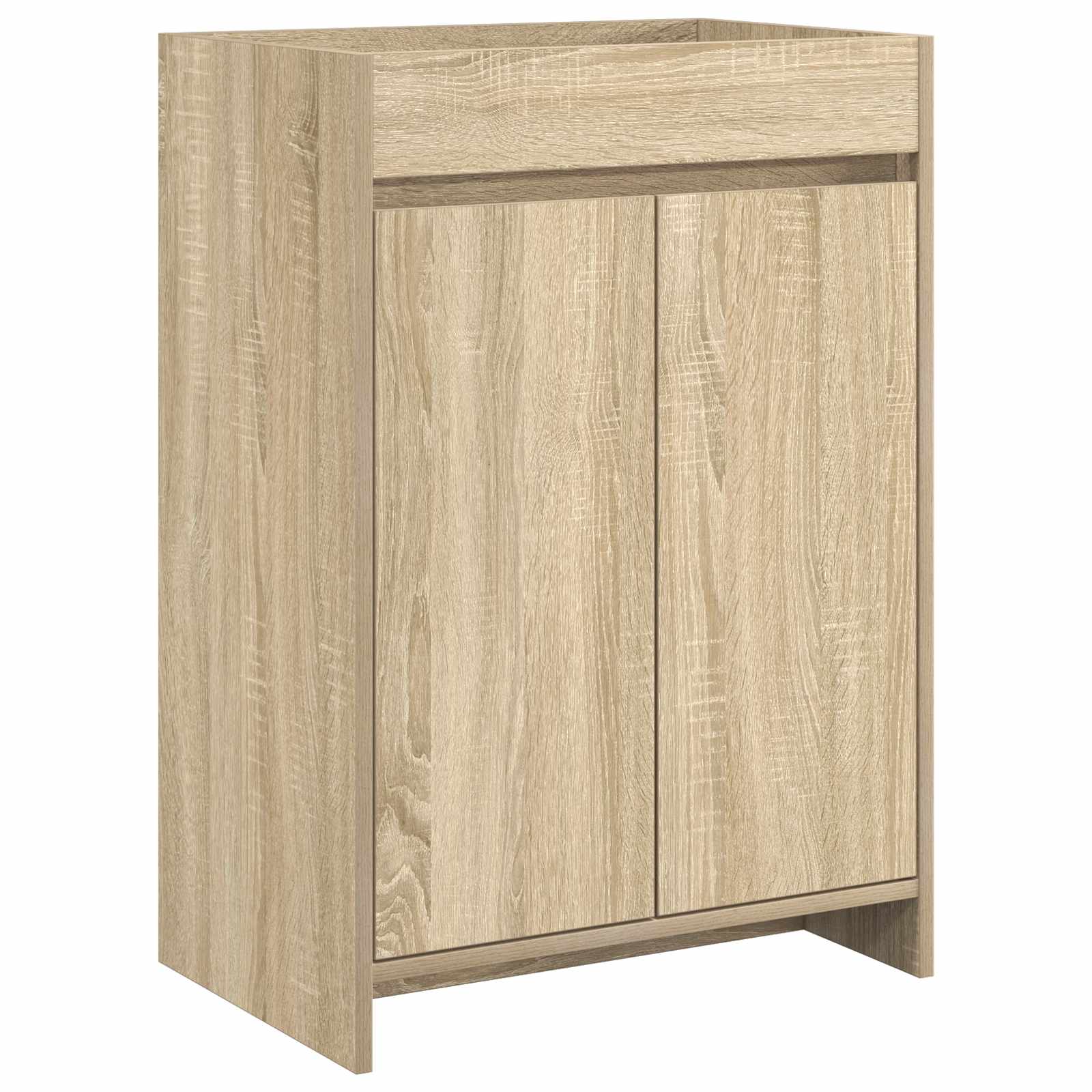 Badunterschrank Sonoma-Eiche 56 x 37,5 x 81 cm Holzwerkstoff