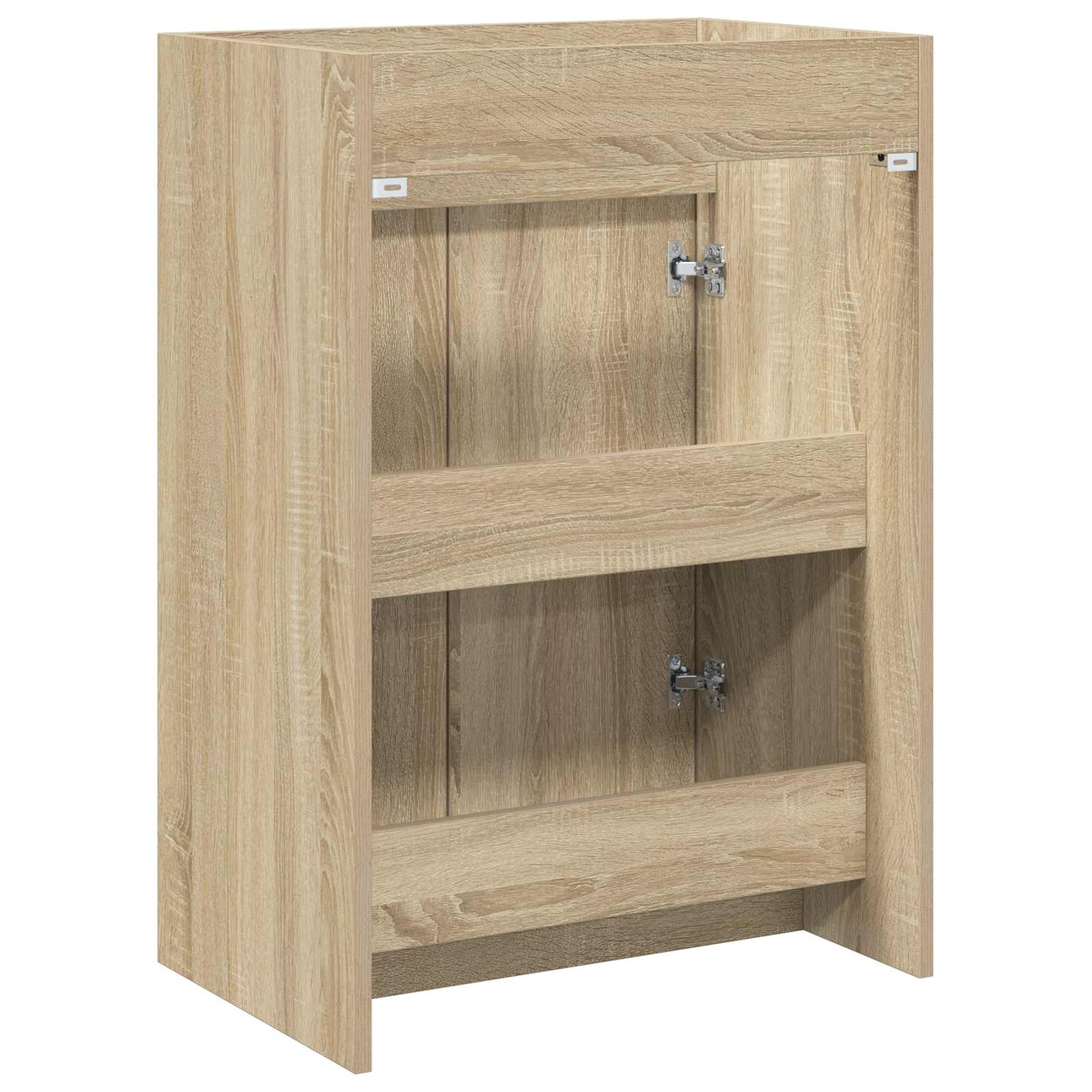 Badunterschrank Sonoma-Eiche 56 x 37,5 x 81 cm Holzwerkstoff