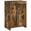 Badunterschrank Geräucherte Eiche 56 x 37,5 x 81 cm