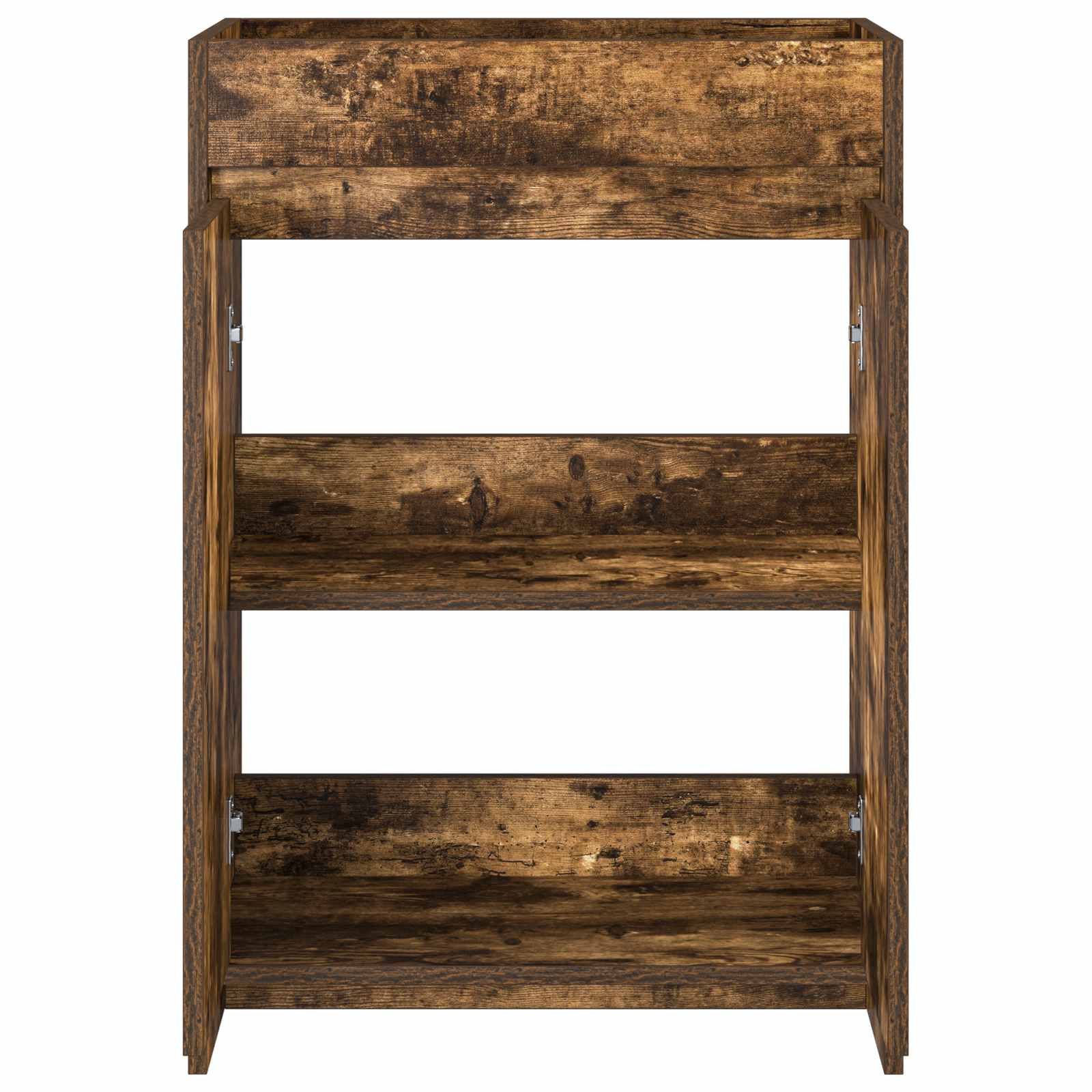Badunterschrank Geräucherte Eiche 56 x 37,5 x 81 cm