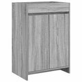 Badunterschrank Grau Sonoma 56 x 37,5 x 81 cm Holzwerkstoff