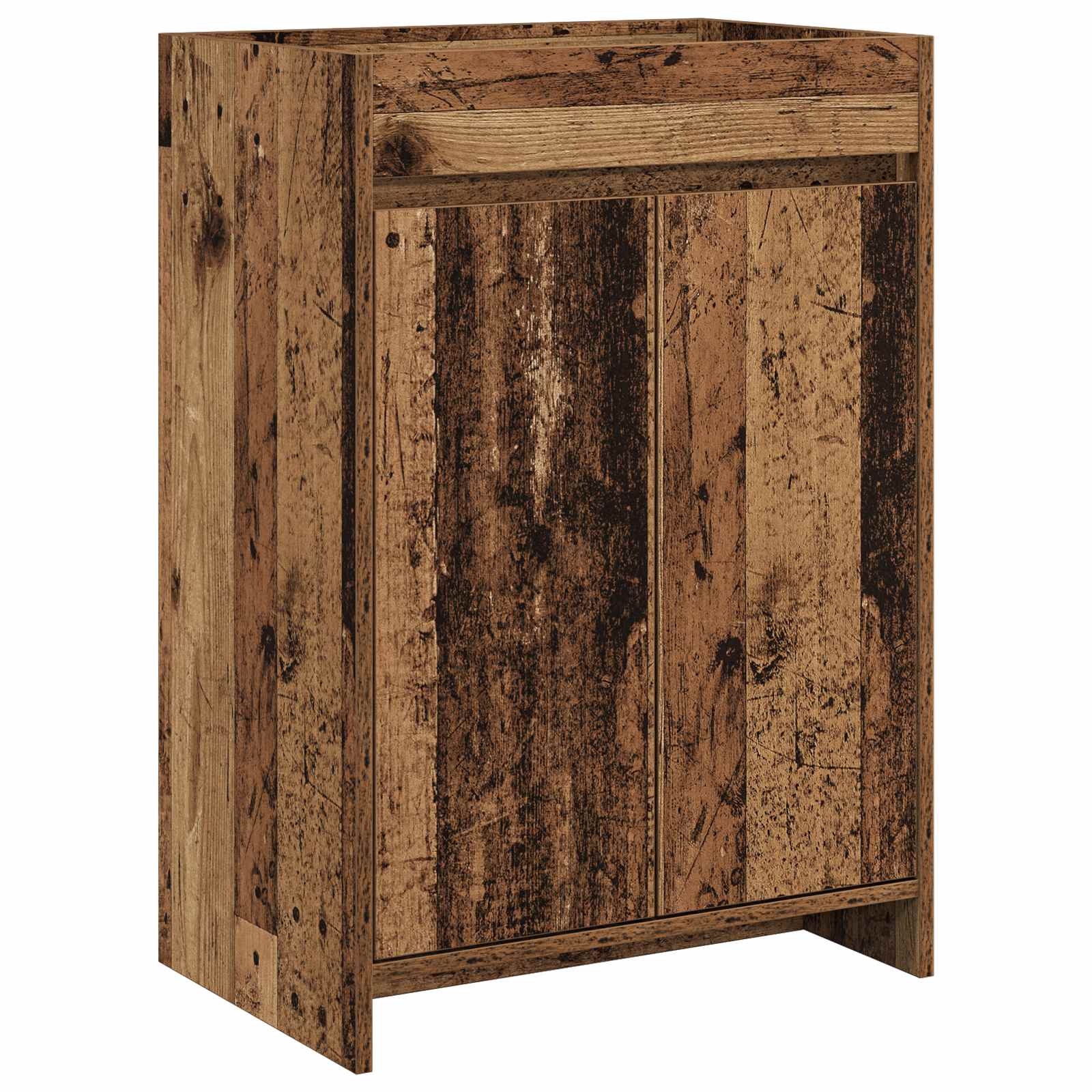 Badunterschrank Altholz 56 x 37,5 x 81 cm Holzwerkstoff