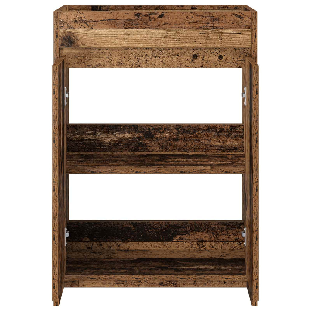 Badunterschrank Altholz 56 x 37,5 x 81 cm Holzwerkstoff