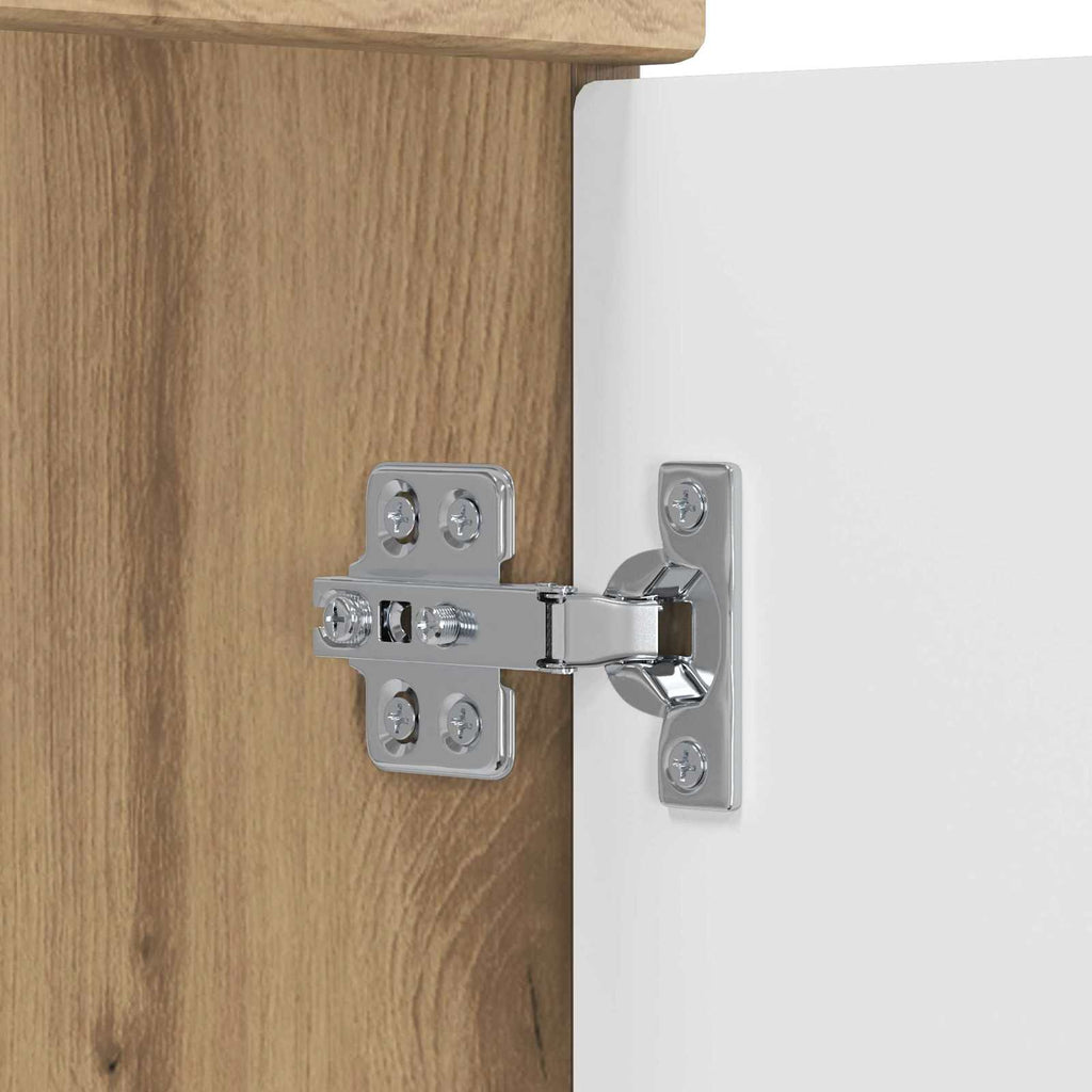 Badunterschrank Artisan-Eiche 56 x 37,5 x 81 cm Holzwerkstoff