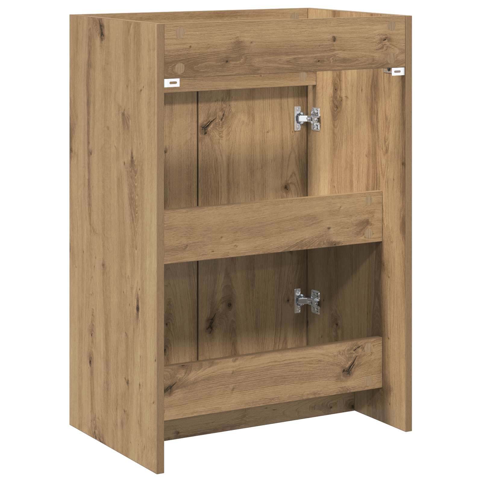 Badunterschrank Artisan-Eiche 56 x 37,5 x 81 cm Holzwerkstoff