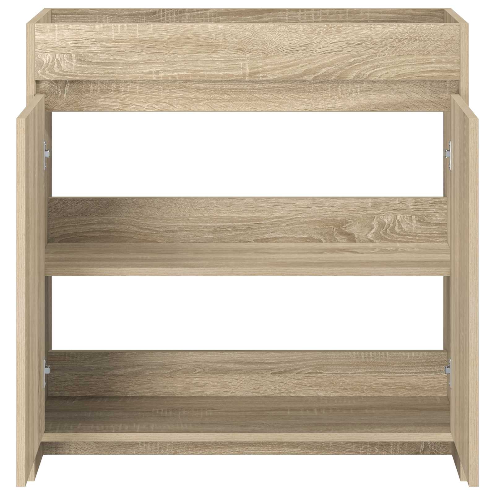 Badunterschrank Sonoma-Eiche 78,5 x 37,5 x 81 cm Holzwerkstoff