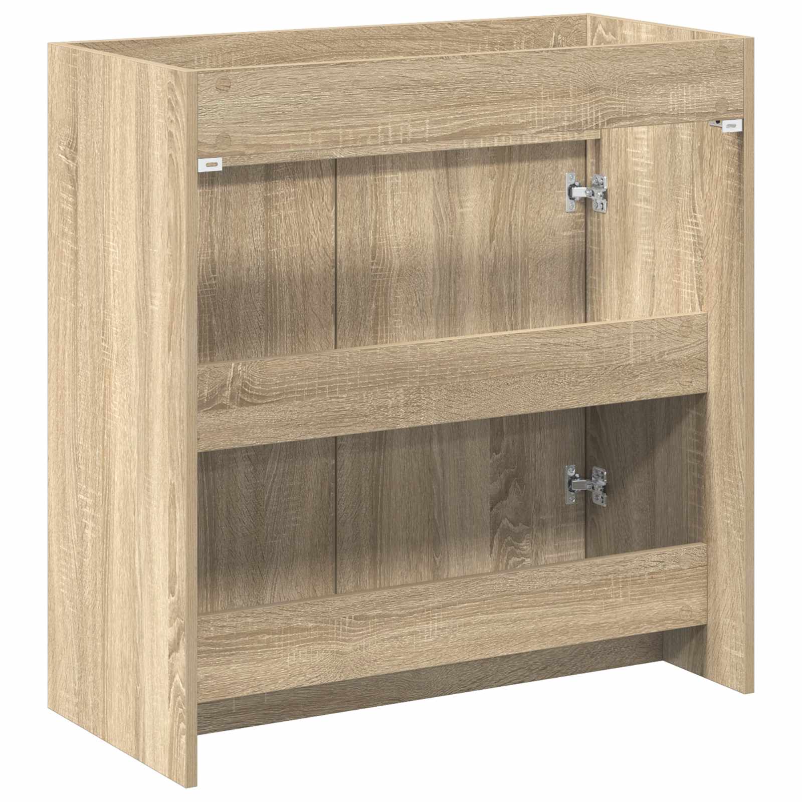 Badunterschrank Sonoma-Eiche 78,5 x 37,5 x 81 cm Holzwerkstoff