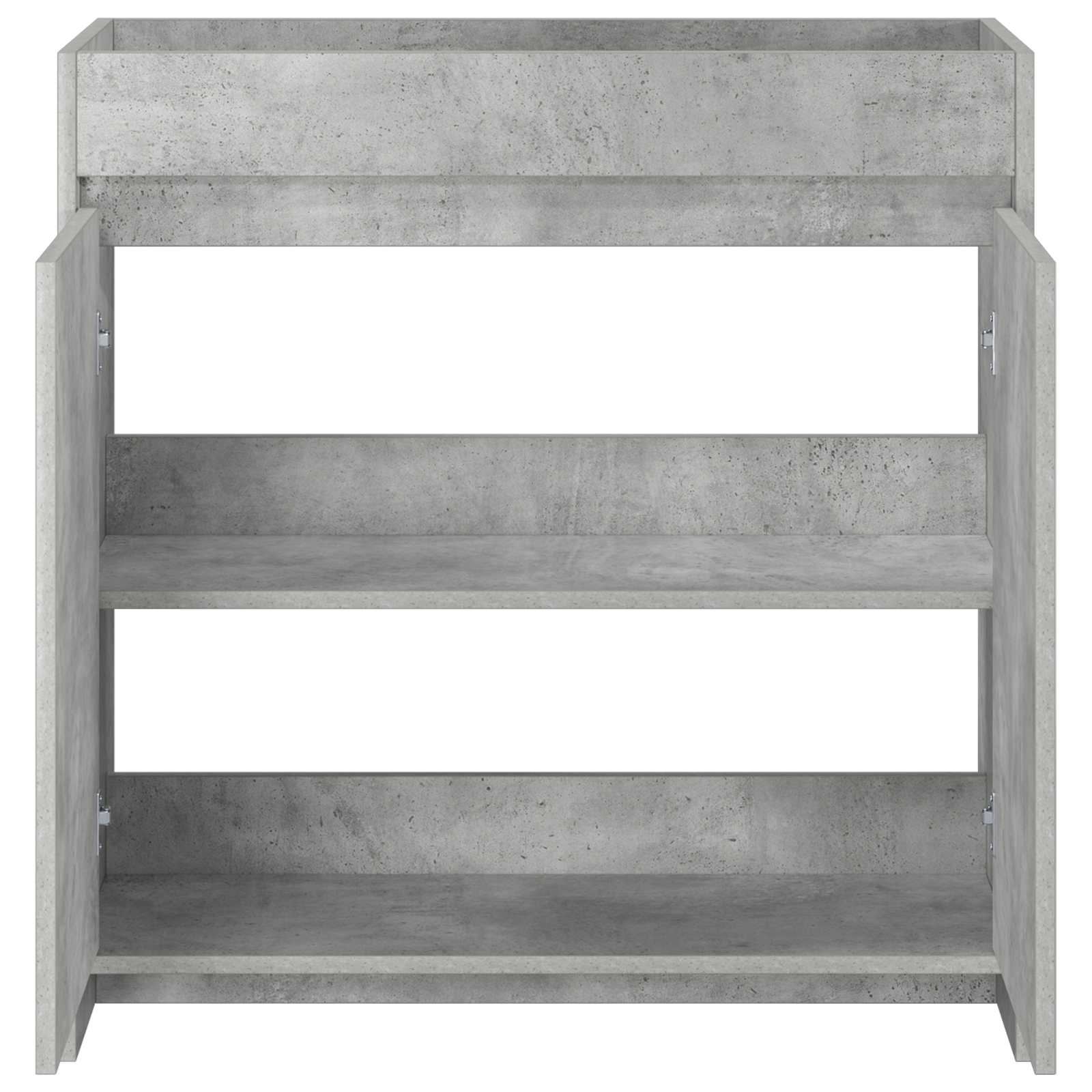 Badunterschrank Betongrau 78,5 x 37,5 x 81 cm Holzwerkstoff