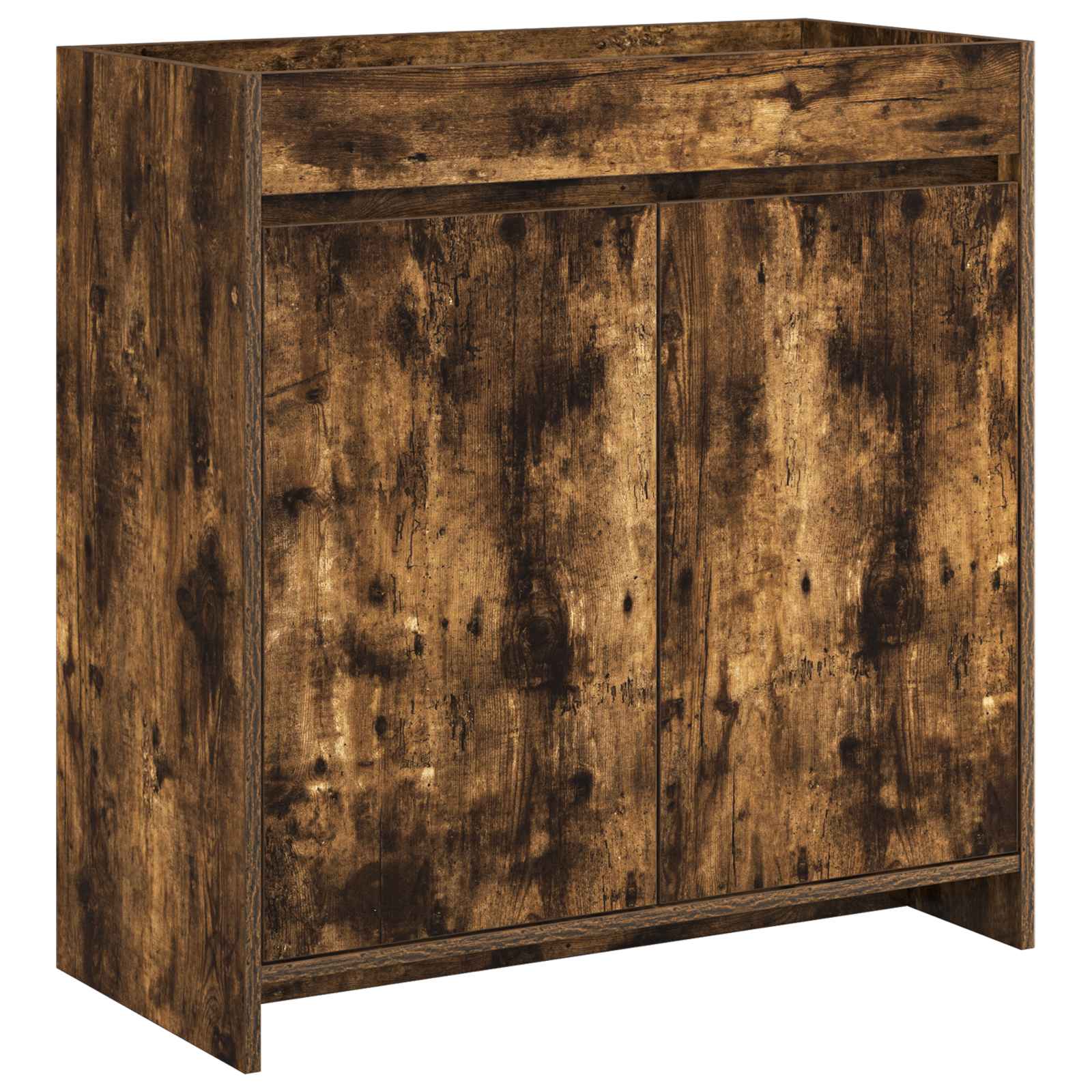 Badunterschrank Geräucherte Eiche 78,5 x 37,5 x 81 cm