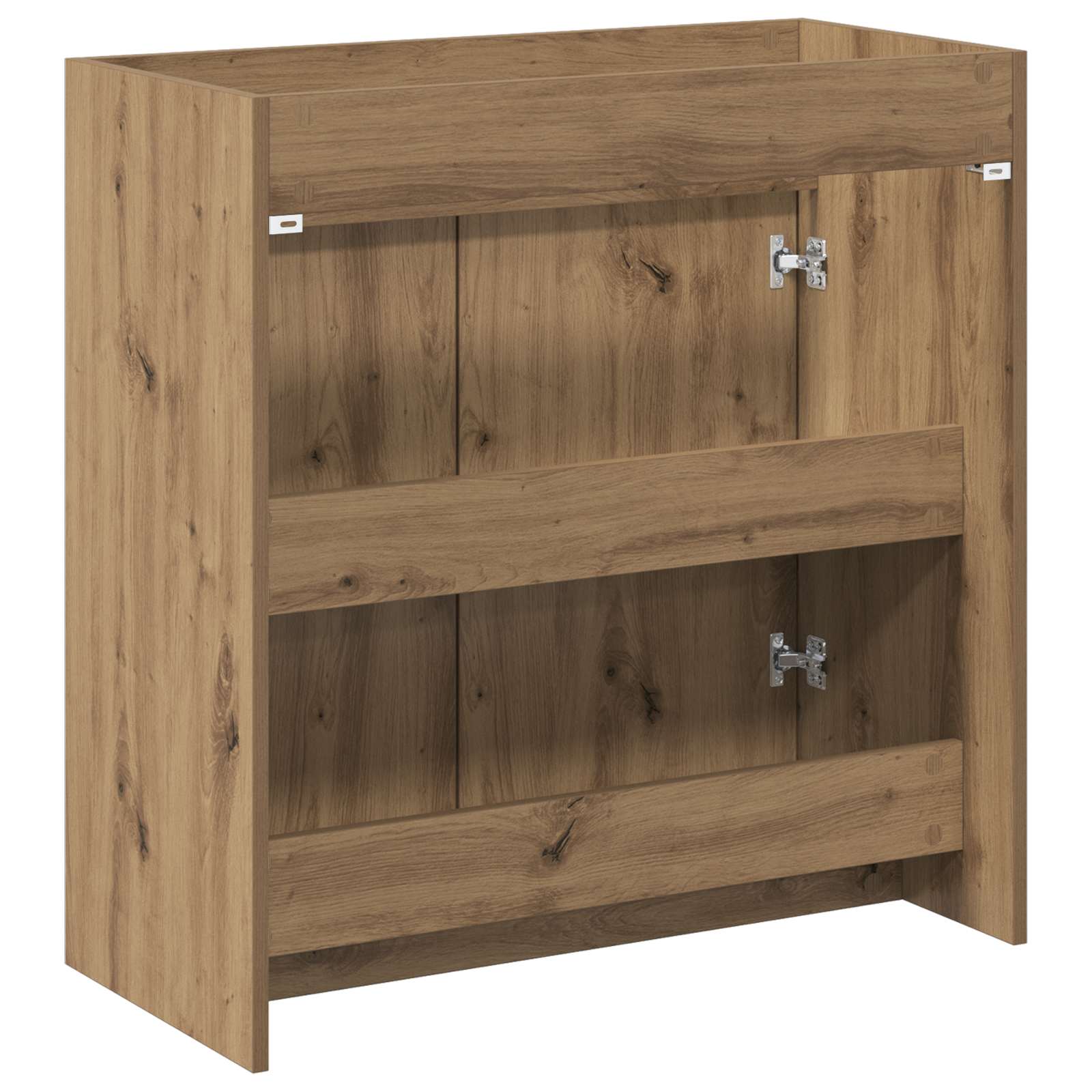 Badunterschrank Artisan-Eiche 78,5 x 37,5 x 81 cm Holzwerkstoff