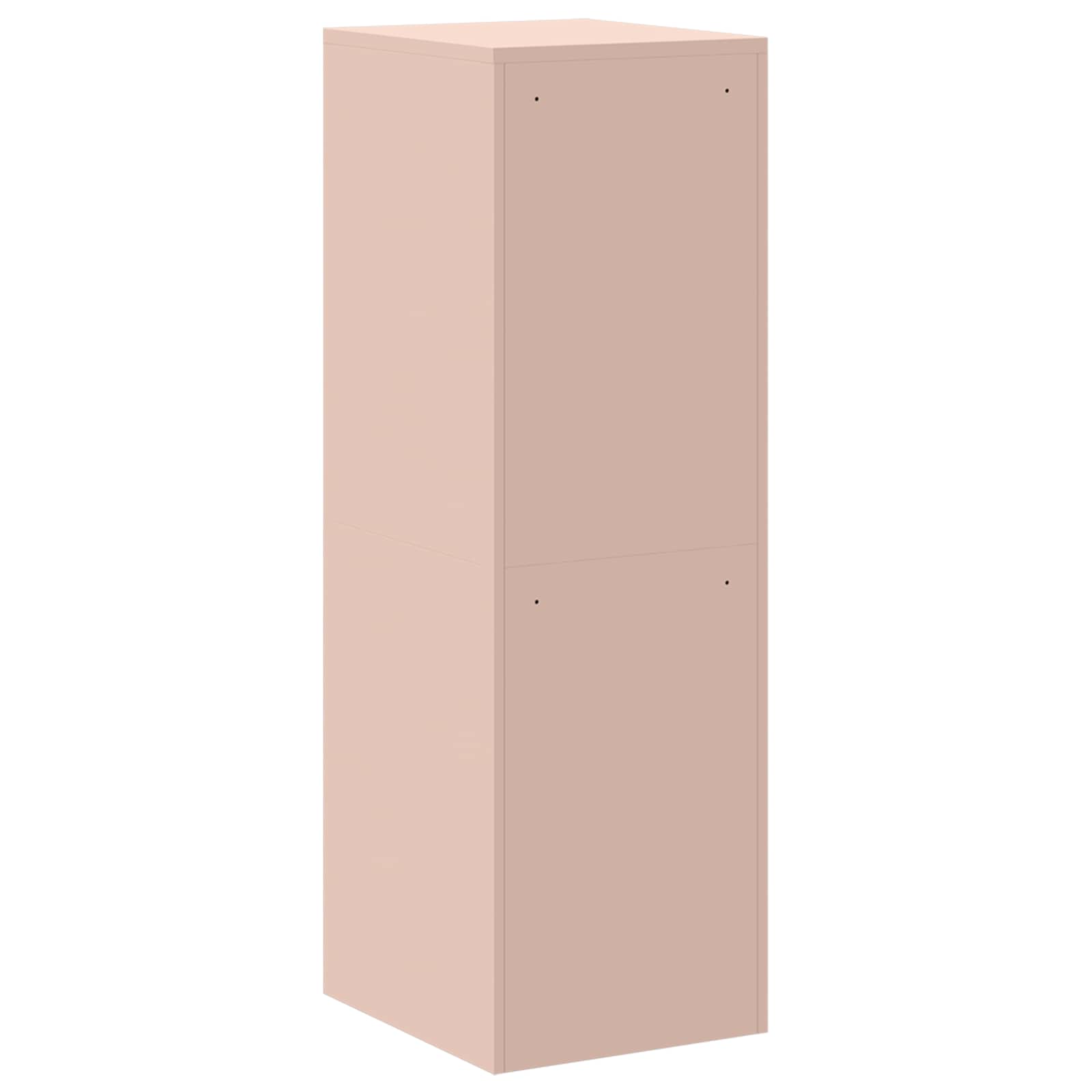 Aktenschrank 2 pcs Rosa 44 x 50 x 139 cm Kaltgewalzter Stahl