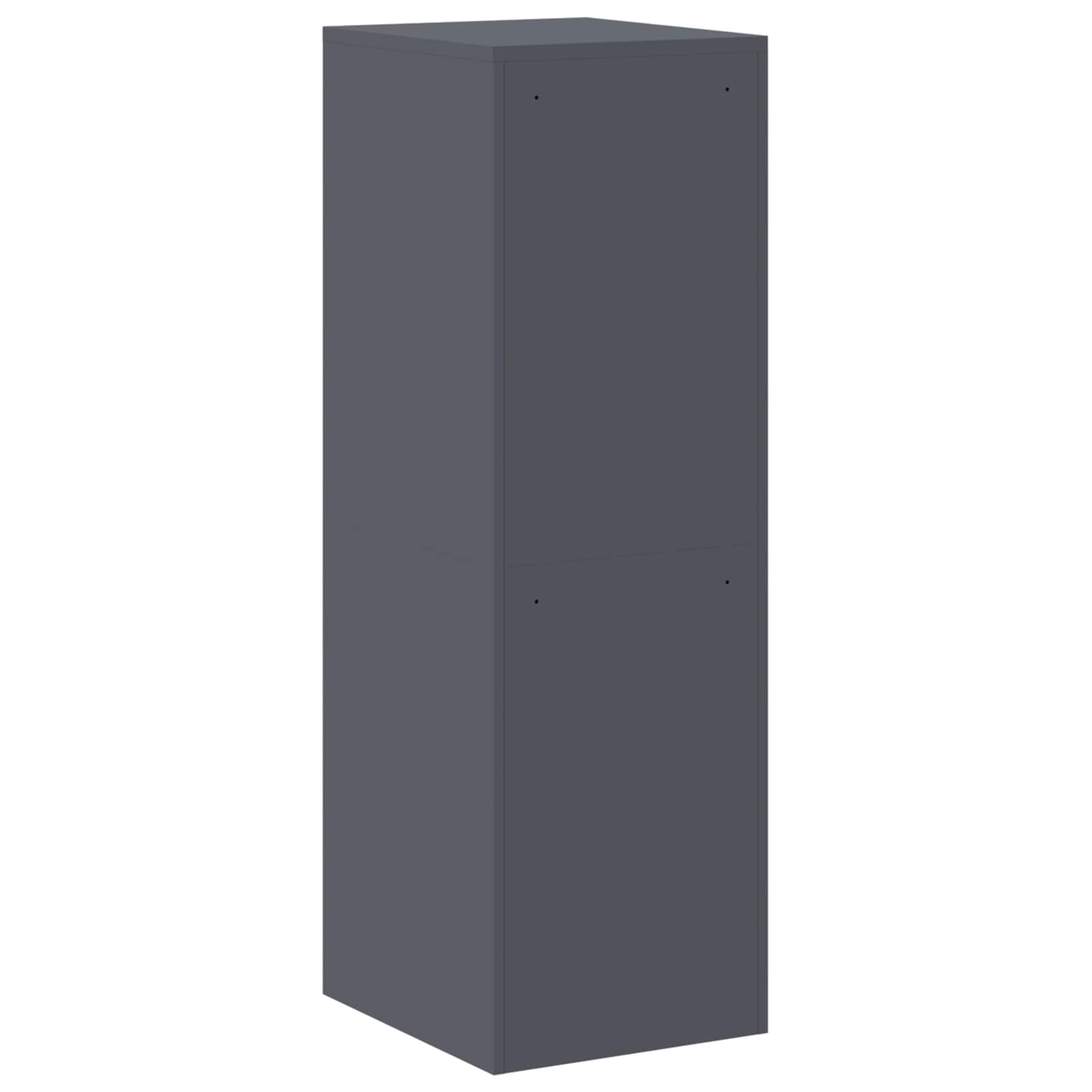 Aktenschrank mit Schubladen 2 pcs Anthrazit 44 x 50 x 139 cm