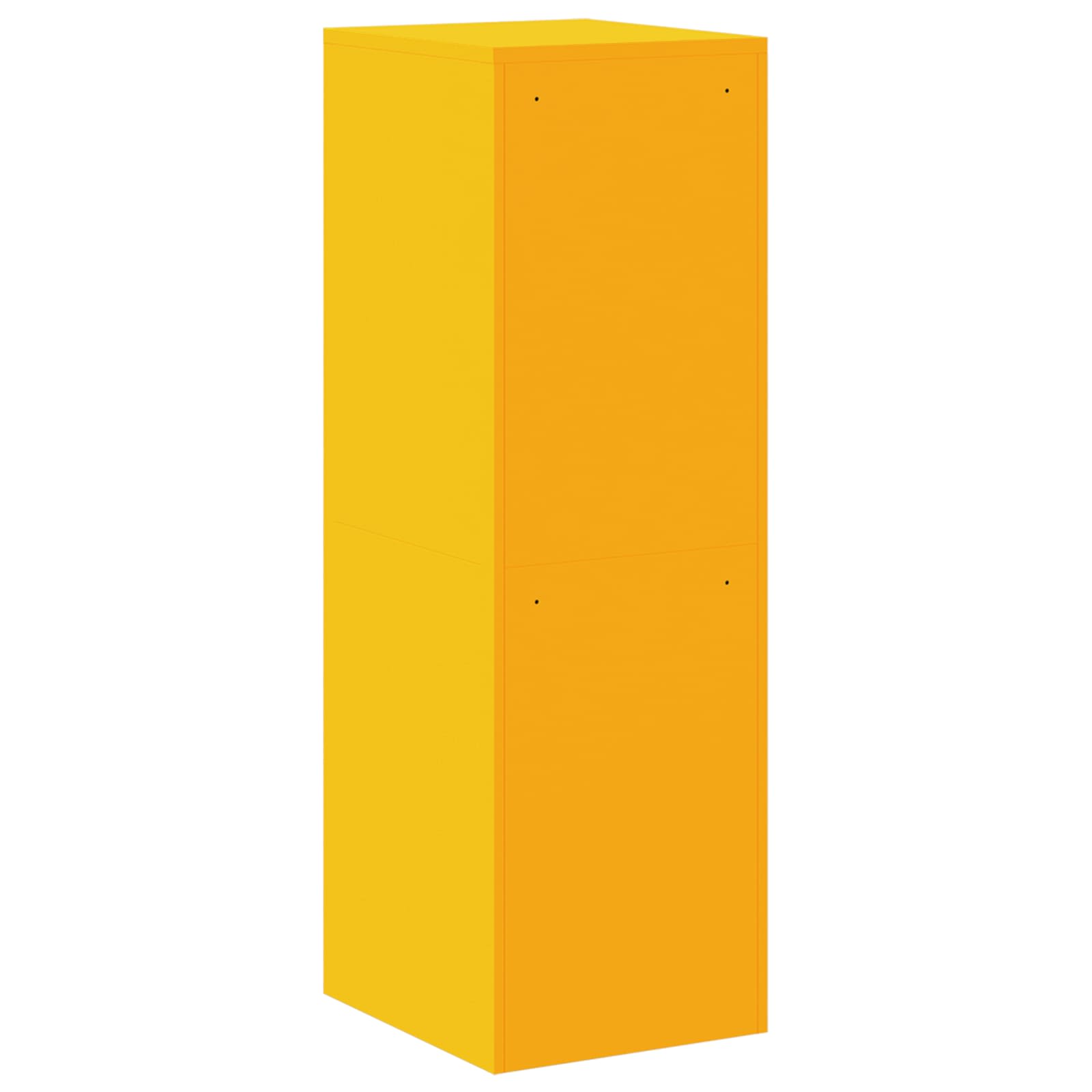 Aktenschrank mit Schubladen 2 pcs Senfgelb 44 x 50 x 139 cm