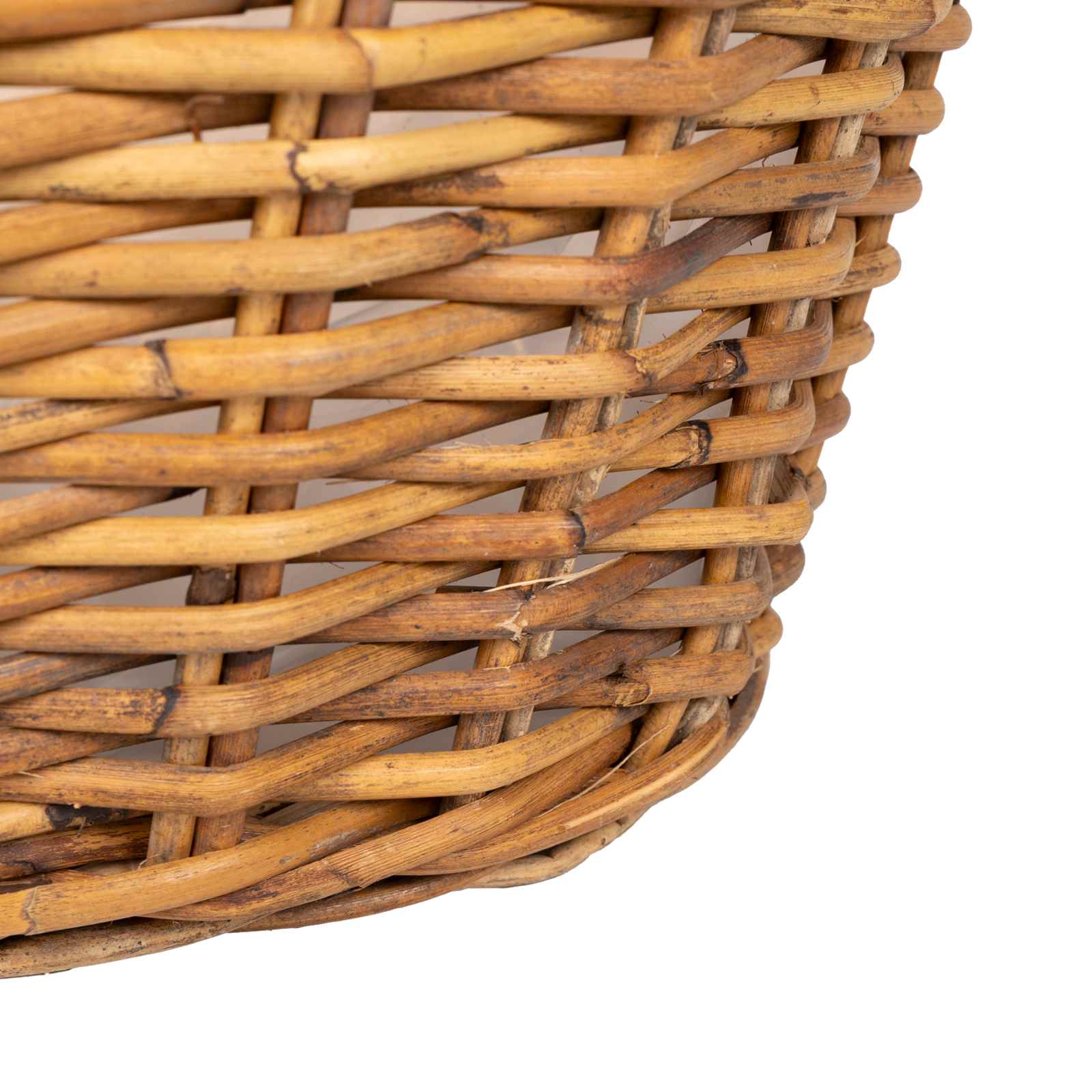 Blumentopfkorb mit Speicher 2 pcs Braun Lacak Rattan