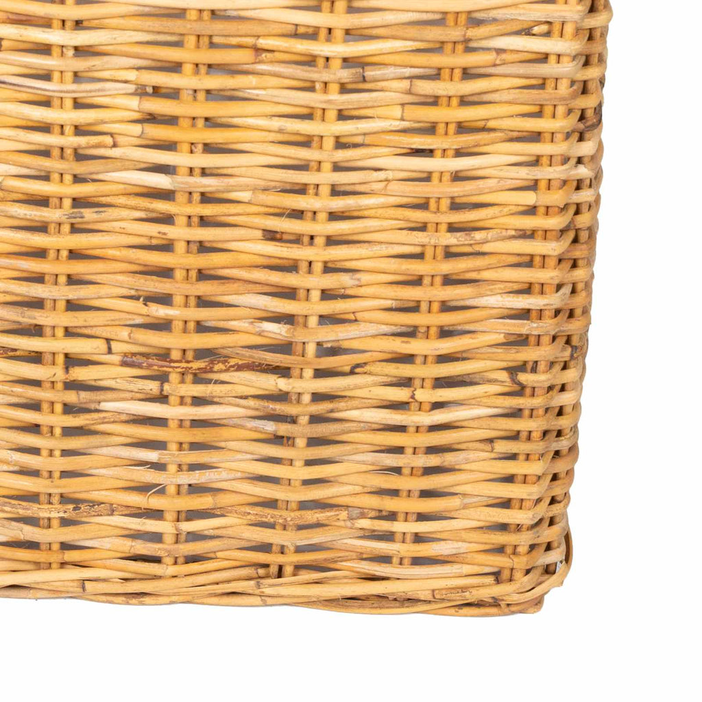 Pflanzer Korb mit Speicher 2 Stk. Naturbraun Lacak Rattan