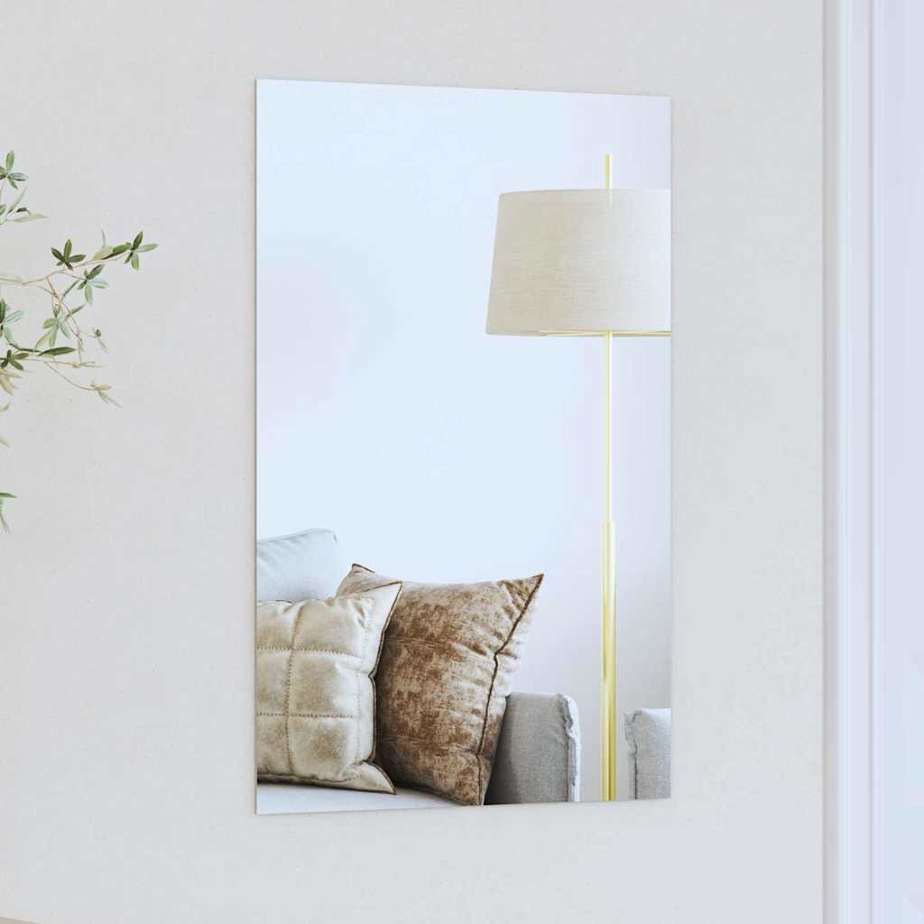 Wandspiegel Rechtwinklig 60 x 40 cm Gehärtetes Glas