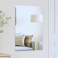Wandspiegel Rechtwinklig 70 x 50 cm Gehärtetes Glas