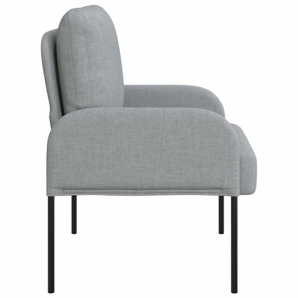 Sofas mit Kissen 55cm Hellgrau Sperrholz