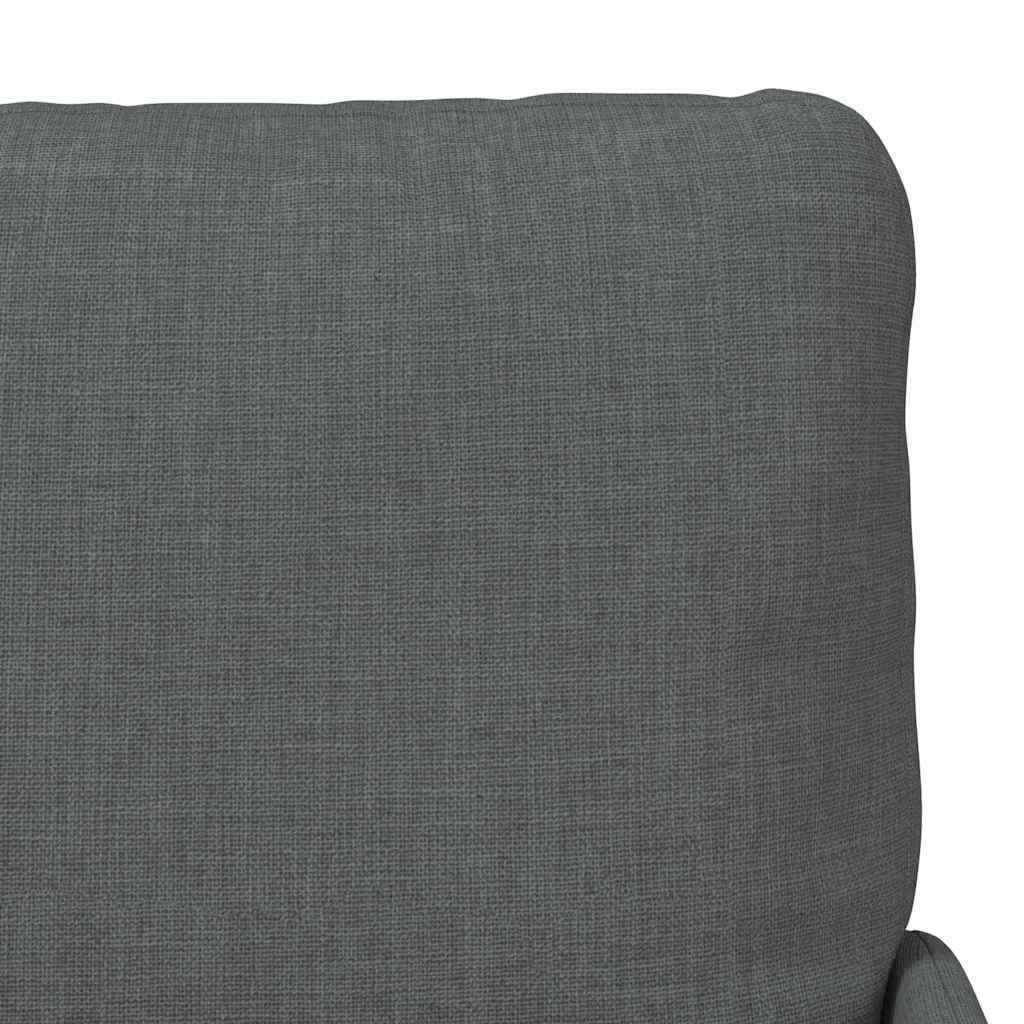 Sofas mit Kissen 55cm Dunkelgrau Sperrholz