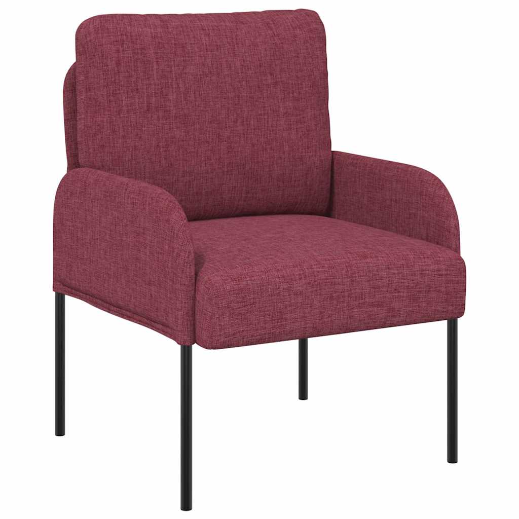 Sofas mit Kissen 55cm Weinrot Sperrholz