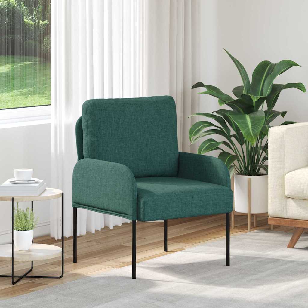 Sofas mit Kissen 55cm Dunkelgrün Sperrholz
