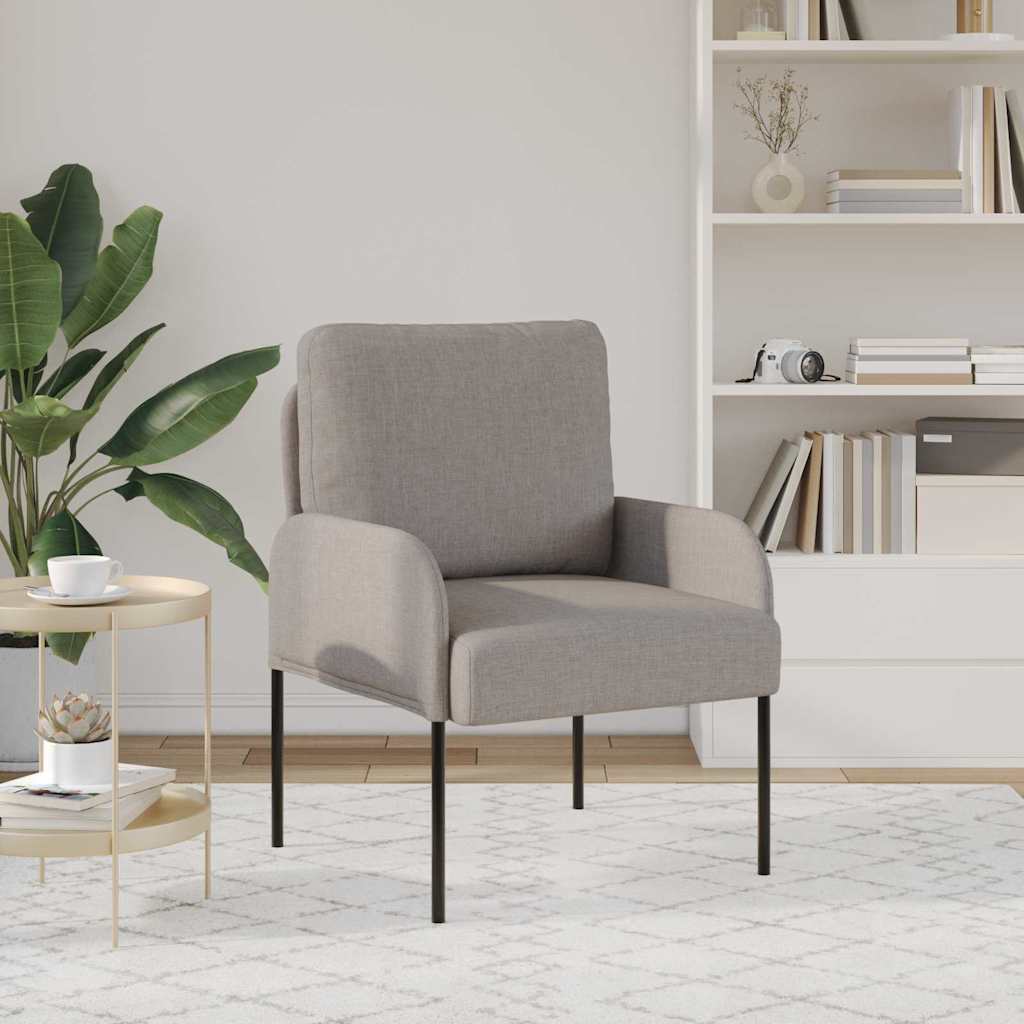 Sofas mit Kissen 55cm Taupe Sperrholz