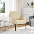 Sofas mit Kissen 55cm Creme Sperrholz