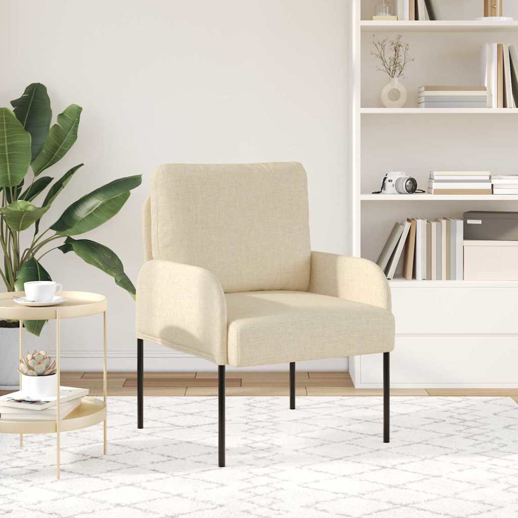 Sofas mit Kissen 55cm Creme Sperrholz
