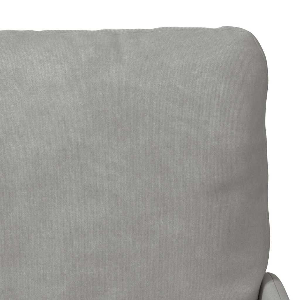 Sofas mit Kissen 55cm Hellgrau Sperrholz