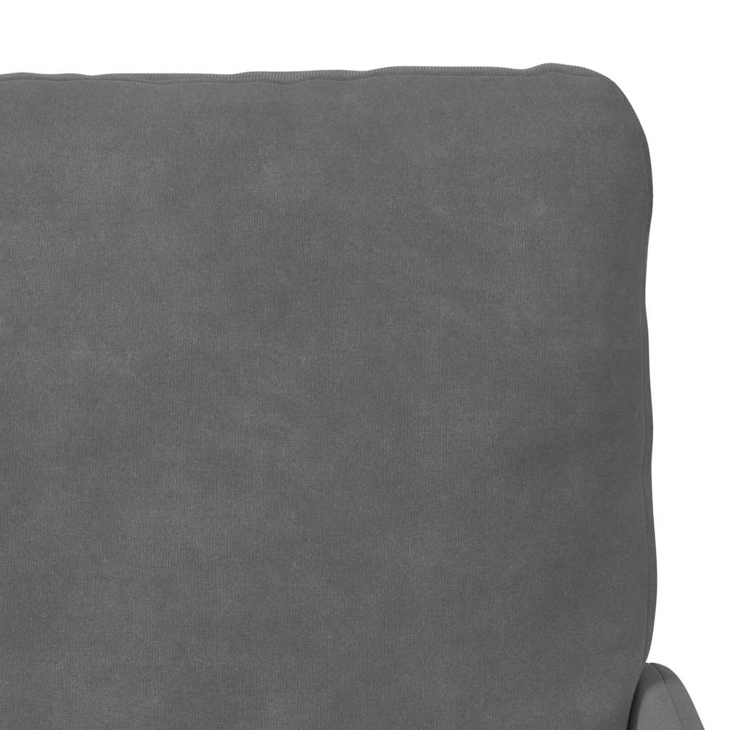 Sofas mit Kissen 55cm Dunkelgrau Sperrholz