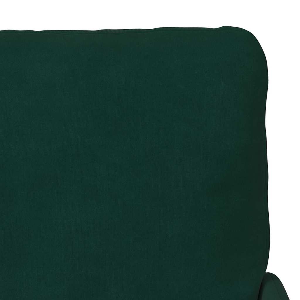 Sofas mit Kissen 55cm Dunkelgrün Sperrholz