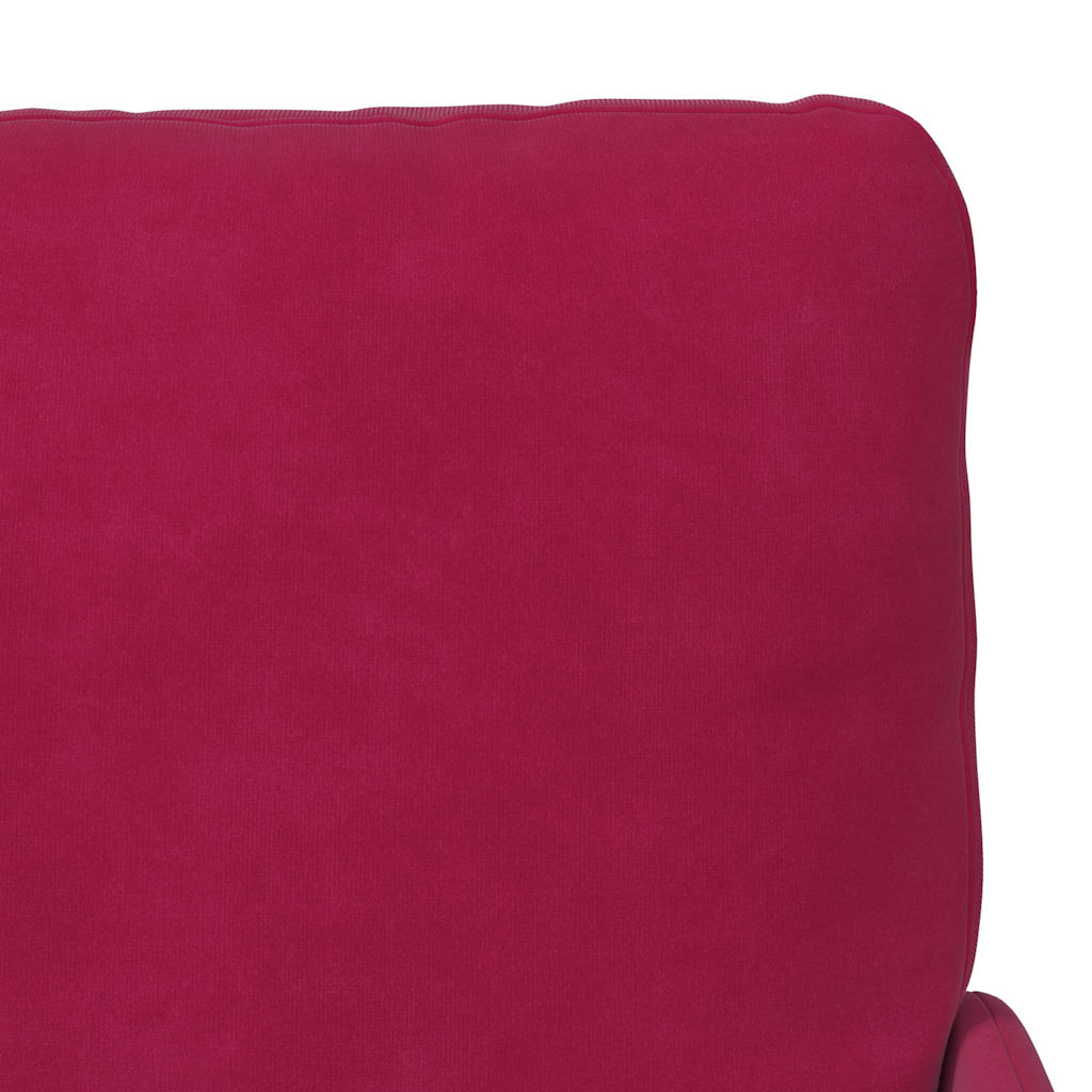 Sofas mit Kissen 55cm Weinrot Sperrholz