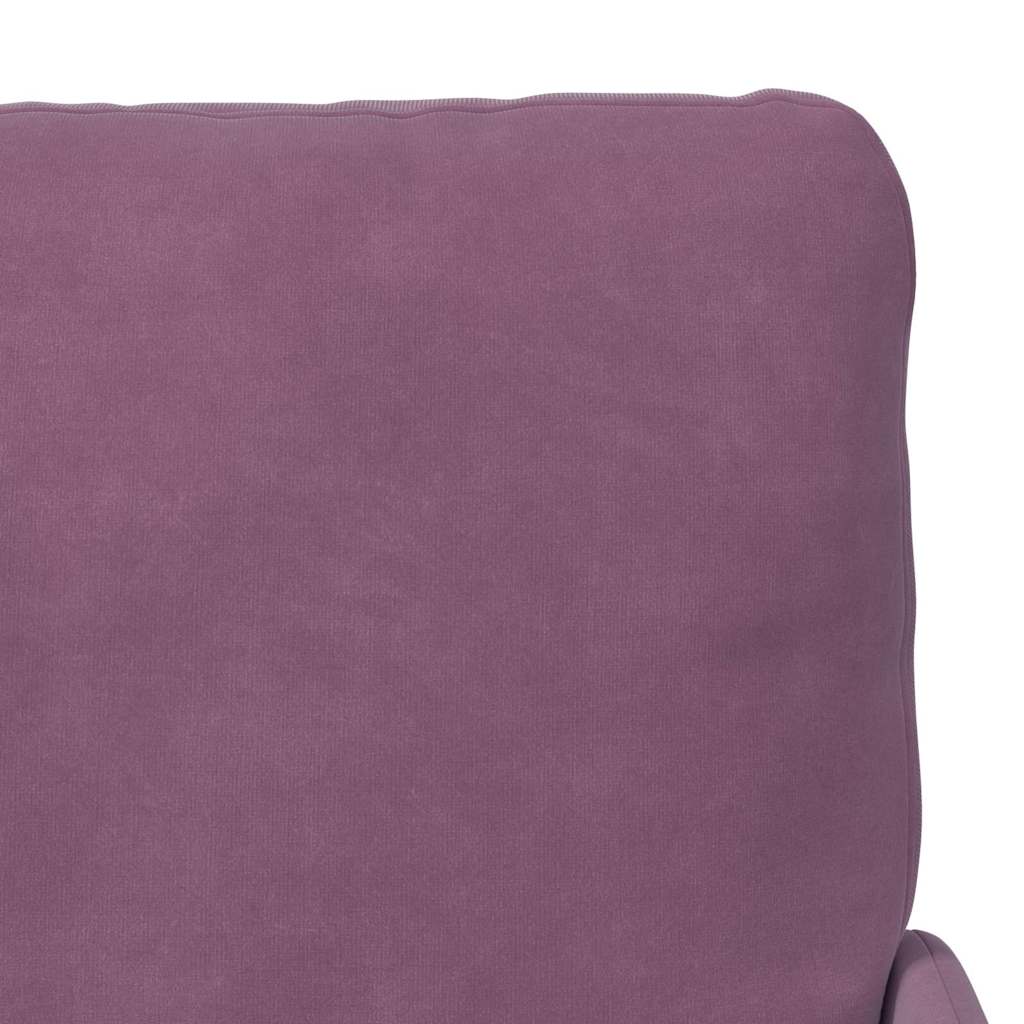 Sofas mit Kissen 55cm Lila Sperrholz