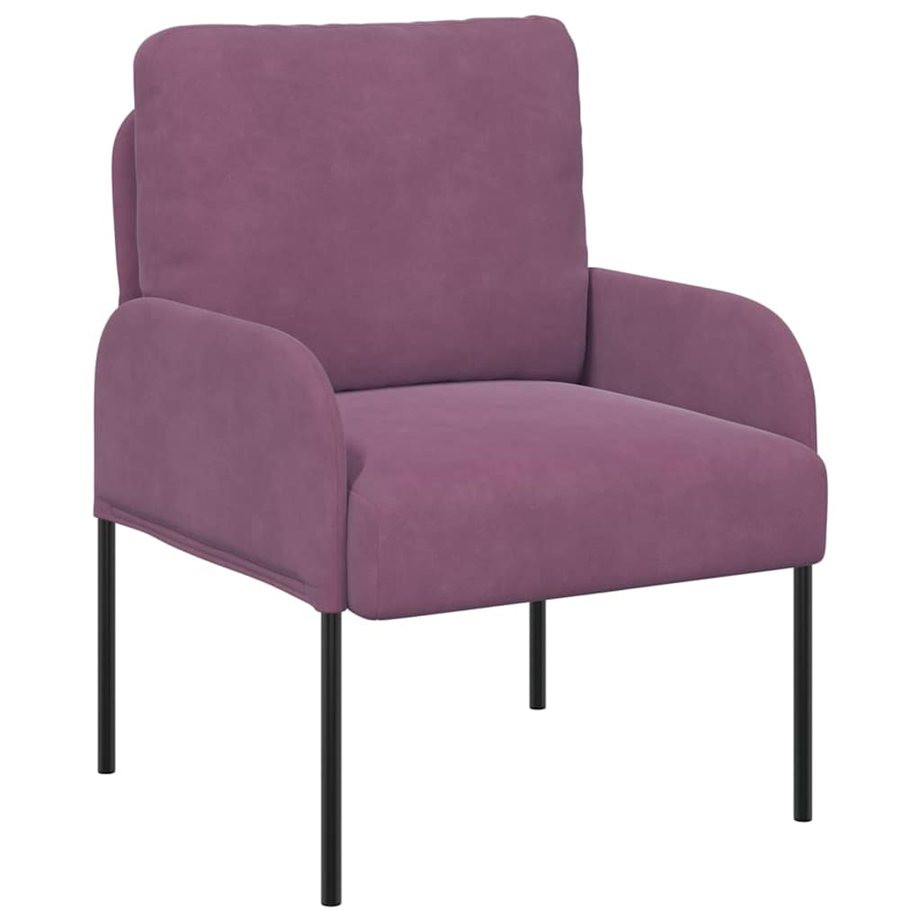 Sofas mit Kissen 55cm Lila Sperrholz