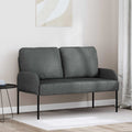 Sofas mit Kissen 110cm Dunkelgrau Sperrholz