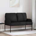 Sofas mit Kissen 110cm Schwarz Sperrholz