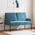 Sofas mit Kissen 110cm Blau Sperrholz