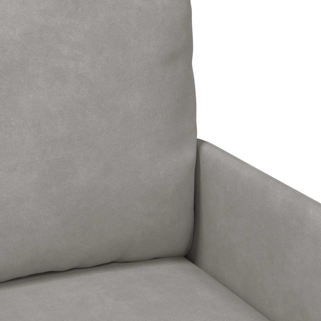 Sofas mit Kissen 110cm Hellgrau Sperrholz