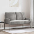 Sofas mit Kissen 110cm Hellgrau Sperrholz